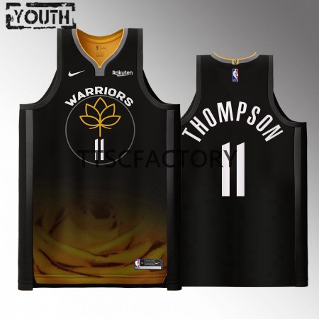 Dres Golden State Warriors Klay Thompson 11 Nike 2022-23 City Edition Crno Swingman - Dječji